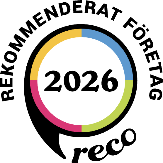 Rekommenderat företag 2026 på Reco